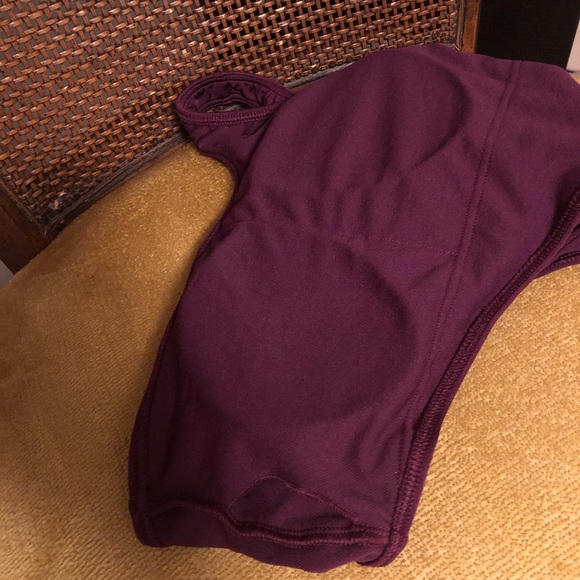 NWT Abercrombie and Fitch classic coverage burgundy swimsuit - Picture 8 of 12